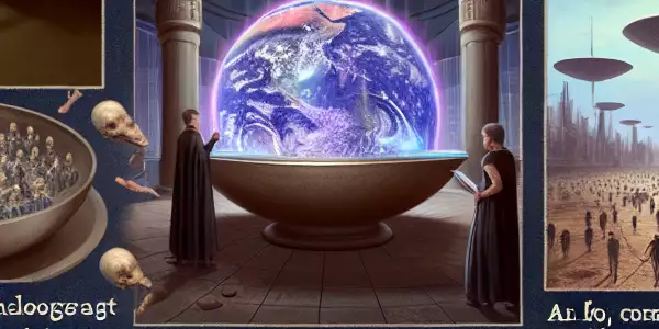 科幻场景，哈里·谢顿预测未来，外星环境，权谋斗争，黑暗未来。